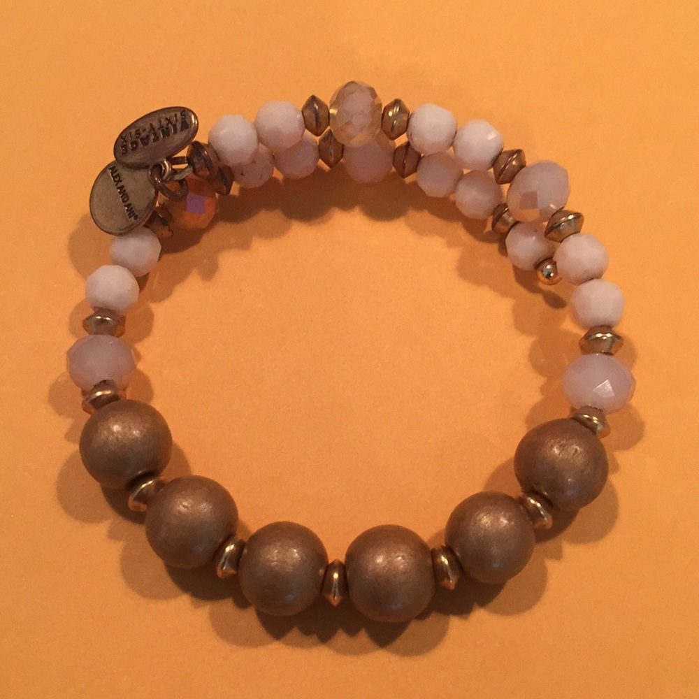 ALEX AND ANI Vintage 66 beaded wrap